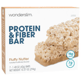 thumbnail image 1 of WonderSlim Protein & Fiber Bar, Fluffy Nutter, 15g Protein, 6g Fiber, Gluten Free (7ct), 1 of 6