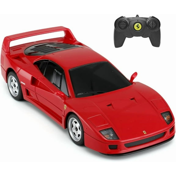 WonderTrove 1:24 Scale Remote Control Ferrari F40, RC Model Sports Car for Adults and Boys, Officially Licensed 2.4Ghz