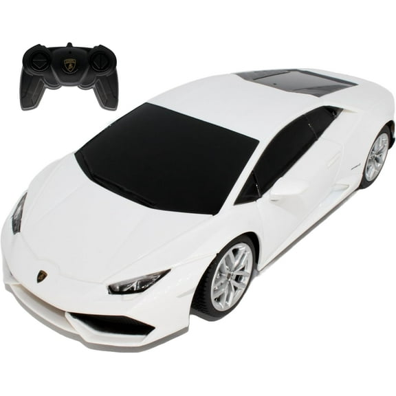 WonderTrove 1:24 Scale Remote Control Lambo Huracan, Officially Licensed RC Sport Racing Hobby Model Toy For Boys, Girls, and Adults, 2.4Ghz