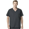 thumbnail image 1 of WonderWORK Men's V-Neck Solid Scrub Top, 1 of 1