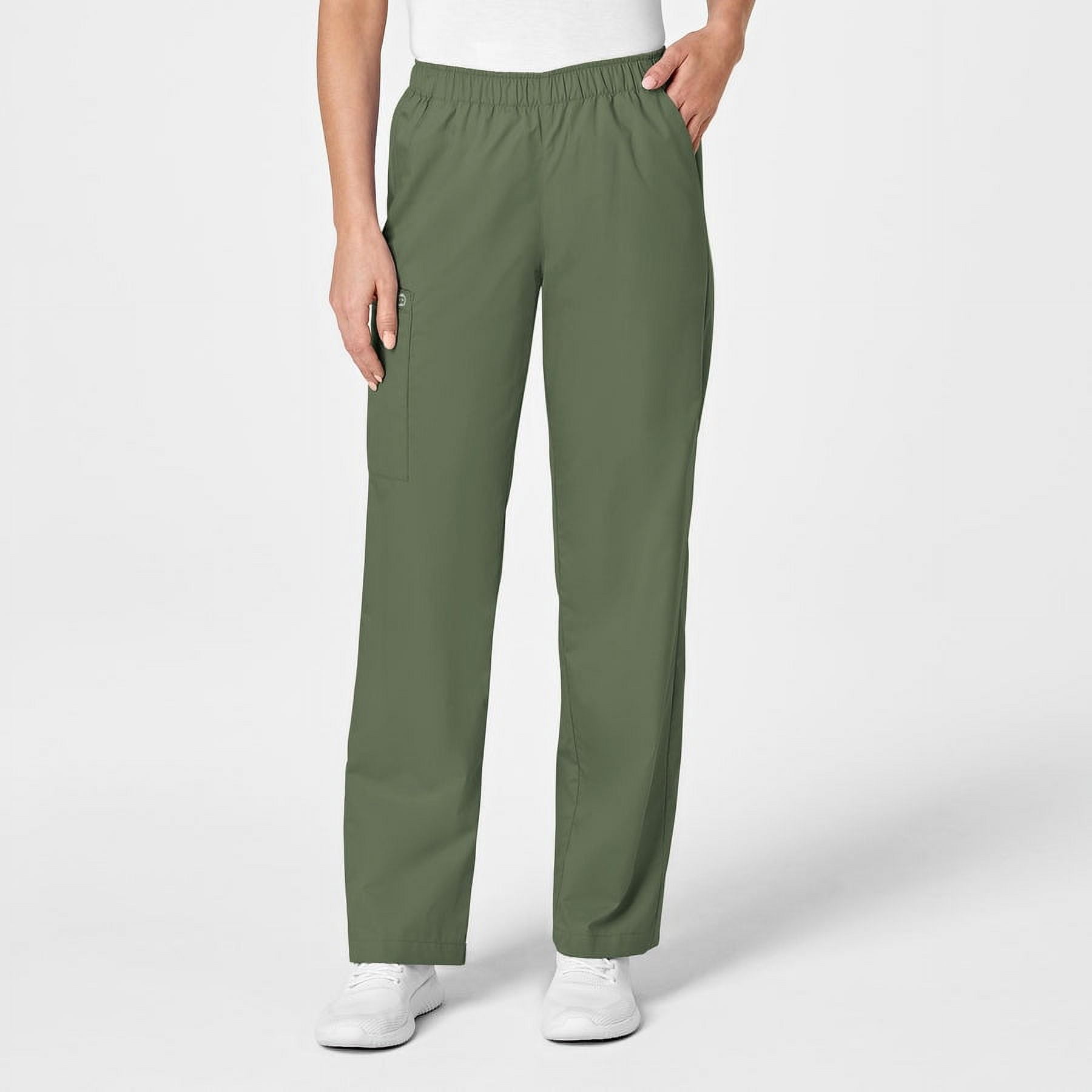 WonderWORK Women's Pull-On Cargo Scrub Pant - Walmart.com