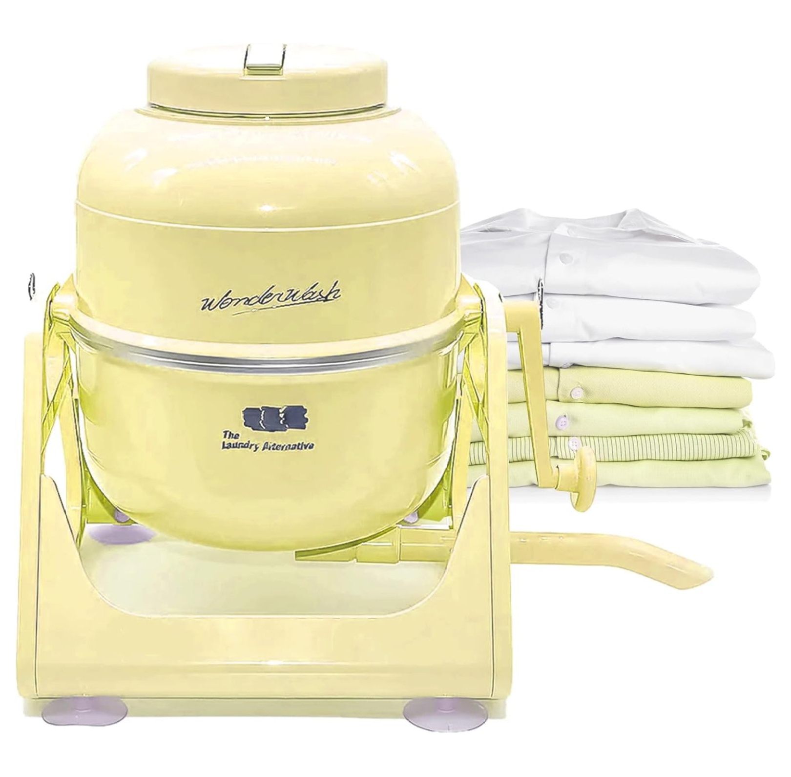 WonderWash Portable Washing Machine for Apartment & Tiny Spaces Manual Hand Clothes Washer