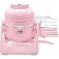 thumbnail image 1 of WonderWash Portable Washing Machine for Apartment & Tiny Spaces - Manual Hand Clothes Washer with Retro Design - Clean Laundry Anywhere with Our Countertop, Non-Electric, Small Washer - Pink, 1 of 8