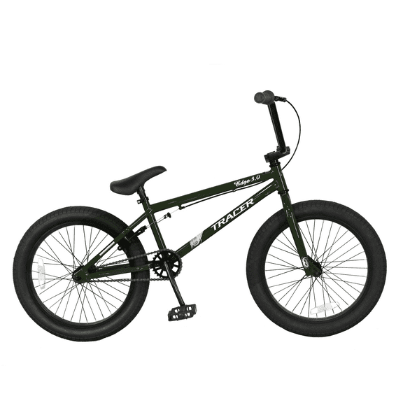 WonderWheels 20" BMX Steel Frame V-Brake One Piece Crank Alloy Rims 36H - Green