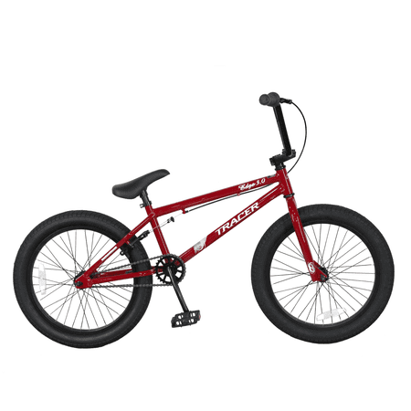 WonderWheels 20" BMX Steel Frame V-Brake One Piece Crank Alloy Rims 36H - Red