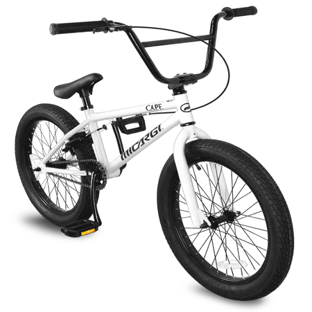 Wonder Wheels BMX Boys' 20" Kids' Bike,White