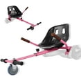 thumbnail image 1 of WonderWheels Hover Kart Go Kart Adjustable Seat Attachment for 6.5" Hover-Rider Buggy - Pink, 1 of 7