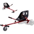 thumbnail image 1 of WonderWheels Hover Kart Go Kart Adjustable Seat Attachment for 6.5" Hover-Rider Buggy - Red, 1 of 7