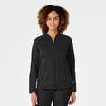 thumbnail image 1 of Wink Knits and Layers Women's Fleece Full Zip Jacket, Black, L, 1 of 9
