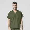 thumbnail image 1 of WonderWink Unisex Short Sleeve V-Neck Top, 1 of 1
