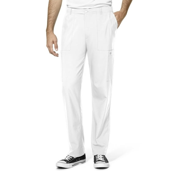 WonderWink W123 5355-Men's Flat Front Cargo Scrub Pant
