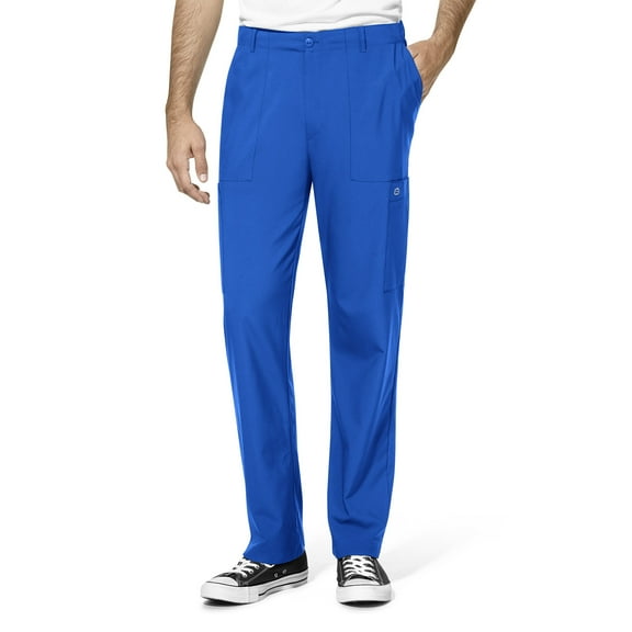 WonderWink W123 5355-Men's Flat Front Cargo Scrub Pant