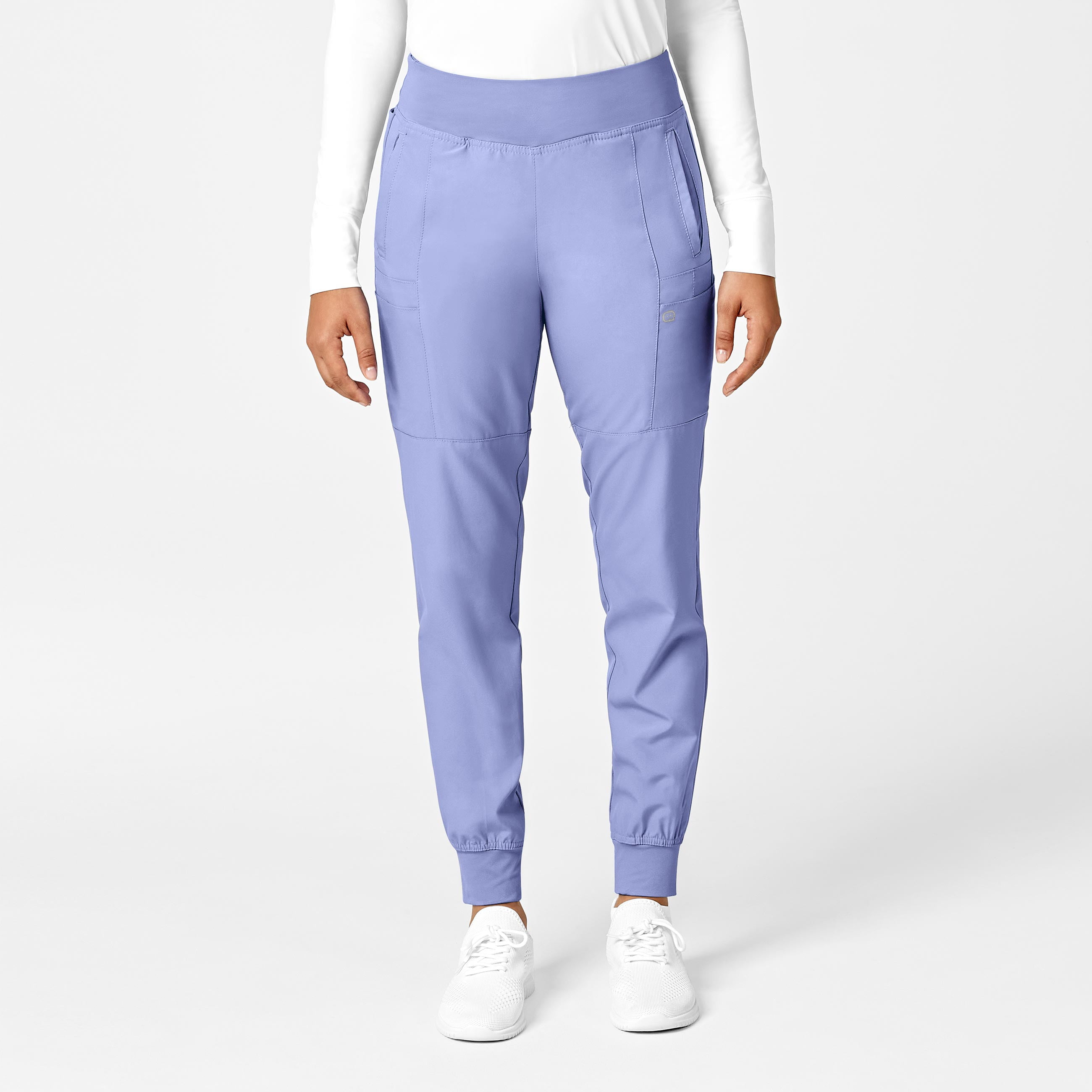 WonderWink W123 5555 Women s Comfort Waist Cargo Jogger Scrub Pant Walmart