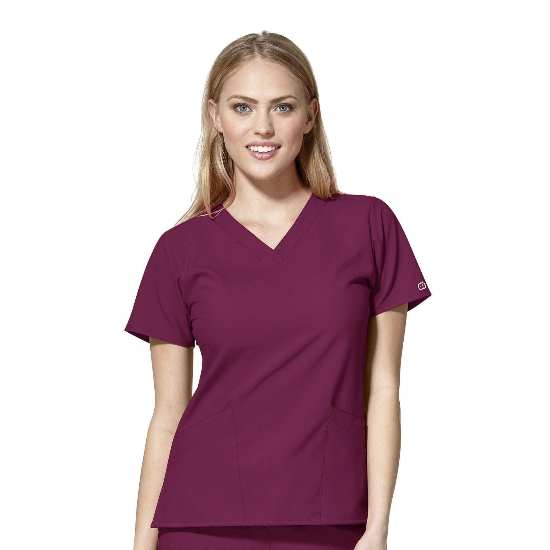 WonderWink W123 6255Women's Basic VNeck Scrub Top