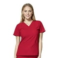thumbnail image 1 of WonderWink W123 6255-Women's Basic V-Neck Scrub Top, 1 of 2