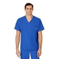 thumbnail image 1 of Wink W123 Men's V-Neck Scrub Top, Royal, 5X Womens, 1 of 6