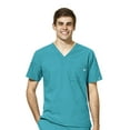 thumbnail image 1 of WonderWink W123 6355-Men's V-Neck Scrub Top, 1 of 3