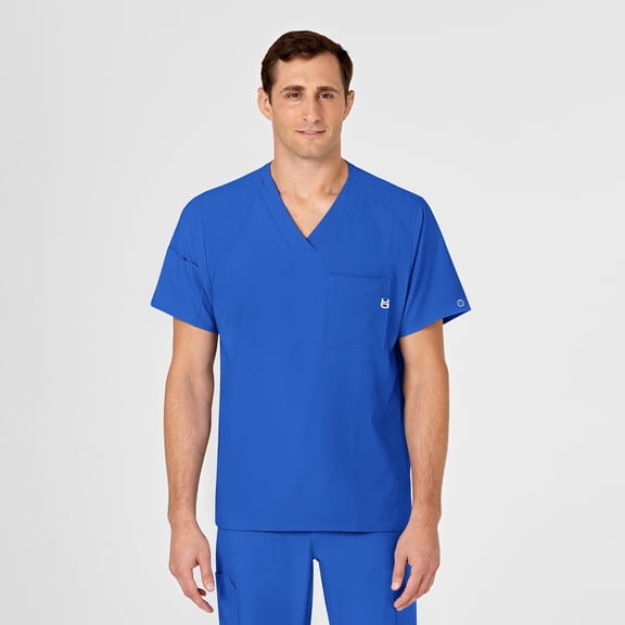 WonderWink W123 6355-Men's V-Neck Scrub Top
