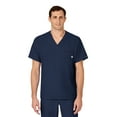thumbnail image 1 of Wink W123 Men's V-Neck Scrub Top, Navy, S Womens, 1 of 6