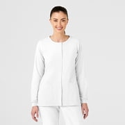 WonderWink W123 8155-Women's Crew Neck Warm Up Scrub Jacket
