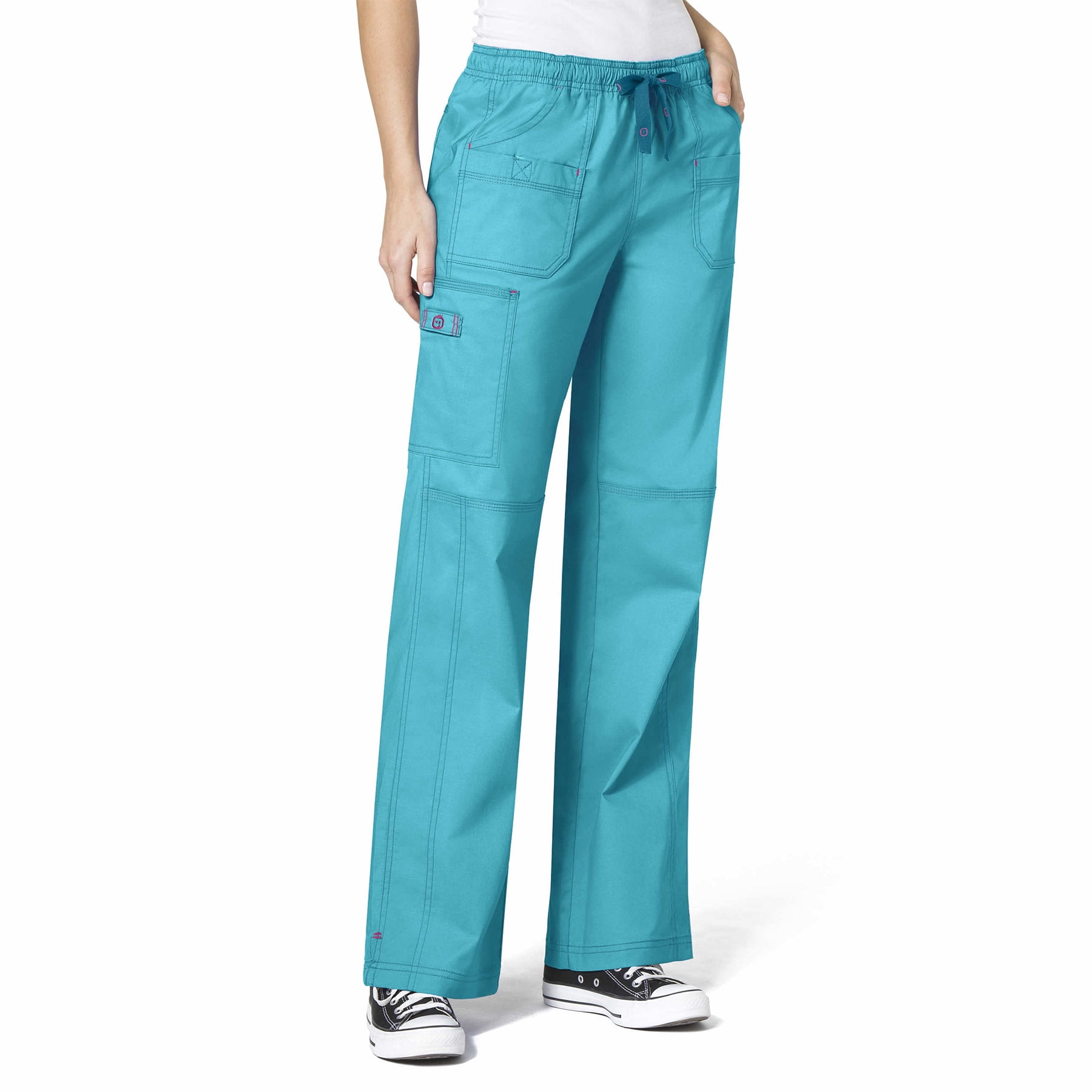 WonderWink WonderFLEX 5108-Faith Multi-Pocket Cargo Scrub Pant