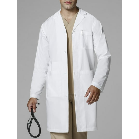 WonderWink WonderLAB Basics Men's Long Lab Coat Lab Coat