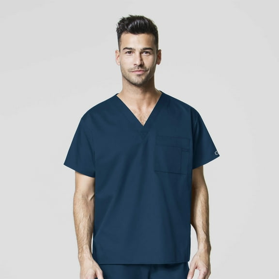 WonderWink WonderWORK 100-Unisex V-Neck Scrub Top