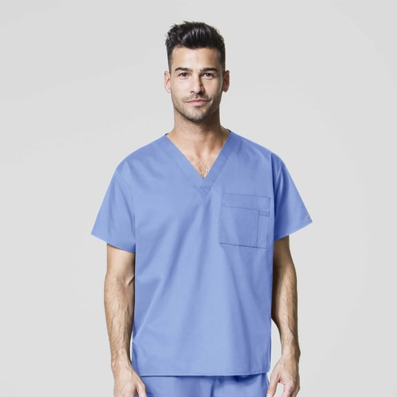 WonderWink WonderWORK 100-Unisex V-Neck Scrub Top