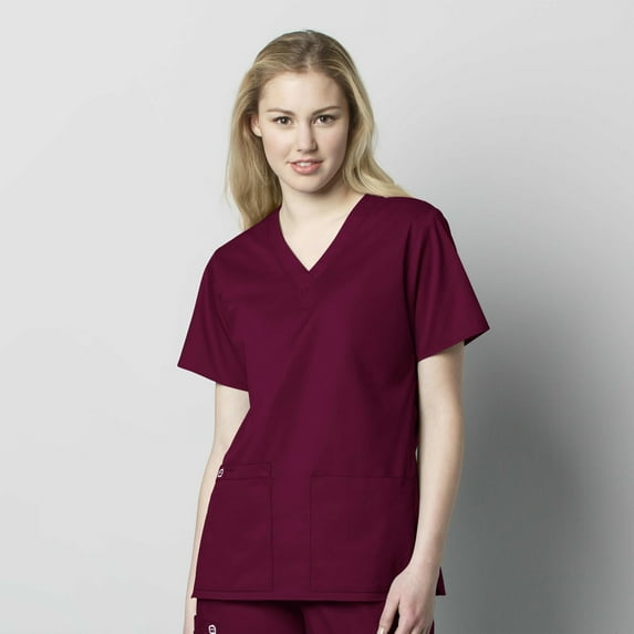 WonderWink WonderWORK 101-Women's V-Neck Scrub Top