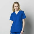 thumbnail image 1 of WonderWink WonderWORK 101-Women's V-Neck Scrub Top, 1 of 2