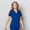 thumbnail image 1 of WonderWink WonderWORK 102-Women's Mock Wrap Scrub Top, 1 of 1