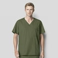 thumbnail image 1 of WonderWink WonderWORK 103-Men's V-Neck Scrub Top, 1 of 1