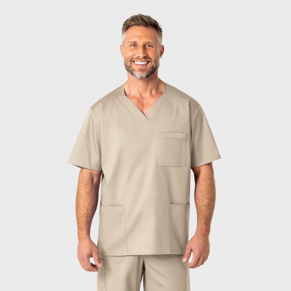 WonderWink WonderWORK 103-Men's V-Neck Scrub Top