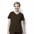 thumbnail image 1 of WonderWink WonderWORK 200-Women's Short Sleeve Snap Front Top, 1 of 1