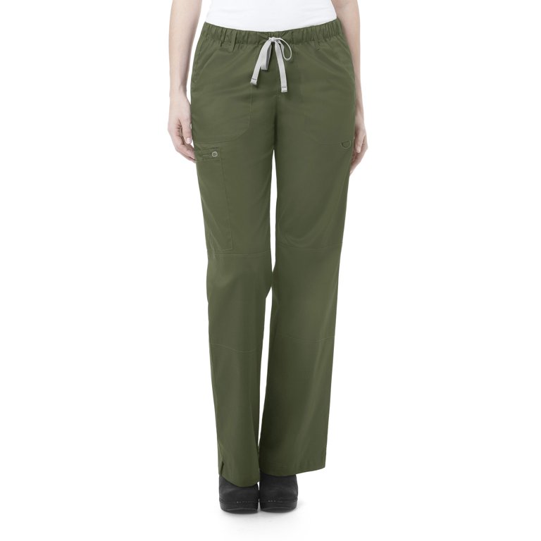 WonderWink WonderWORK 504-Women's Straight Leg Cargo Scrub Pant