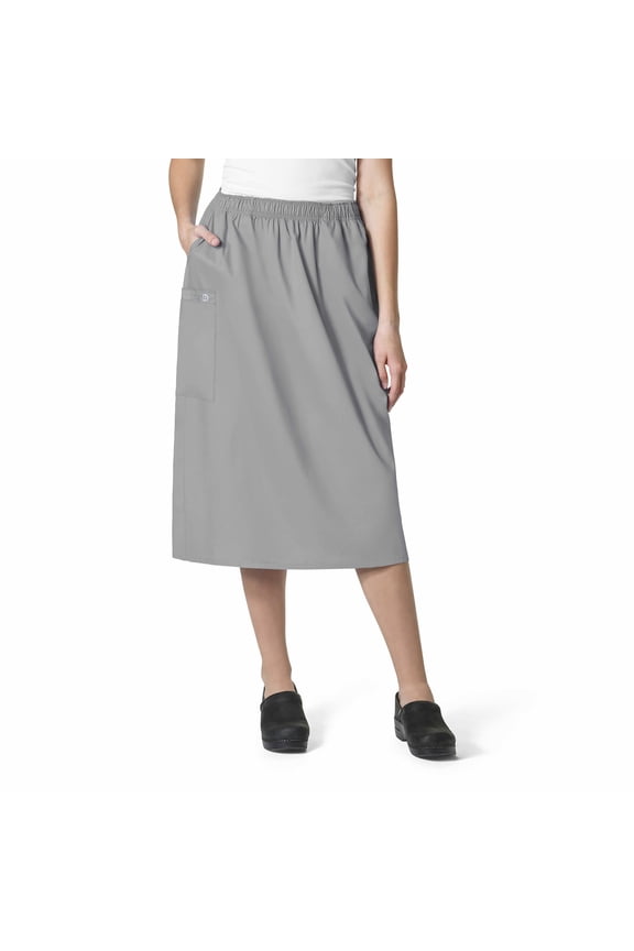 WonderWink WonderWORK 701-Women's Pull On Cargo Scrub Skirt