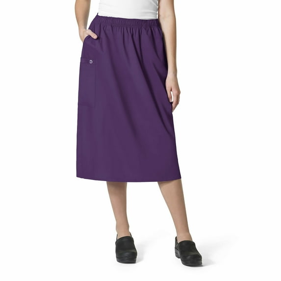 WonderWink WonderWORK 701-Women's Pull On Cargo Scrub Skirt