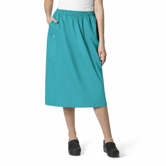 WonderWink WonderWORK 701-Women's Pull On Cargo Scrub Skirt