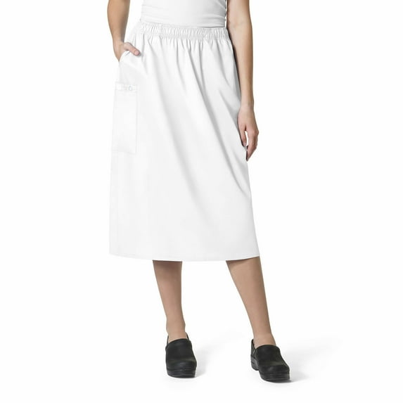 WonderWink WonderWORK 701-Women's Pull On Cargo Scrub Skirt
