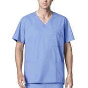 WonderWink WonderWORK Men's V-Neck Top Scrub Top