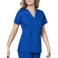 thumbnail image 1 of WonderWink WonderWORK Mock Wrap Top Scrub Top, 1 of 1