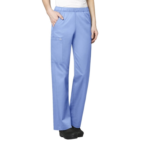 WonderWink WonderWORK Pull-On Cargo Pant Scrub Bottoms