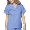thumbnail image 1 of WonderWink WonderWORK Unisex V-Neck Top Scrub Top, 1 of 1