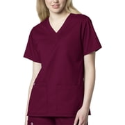 WonderWink WonderWORK V-Neck Top Scrub Top