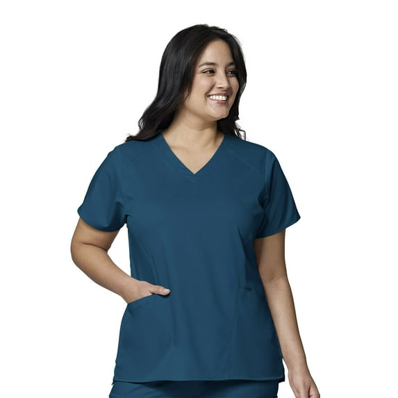 WonderWink WonderWink PRO 6319-Women's Four Pocket V-Neck Scrub Top