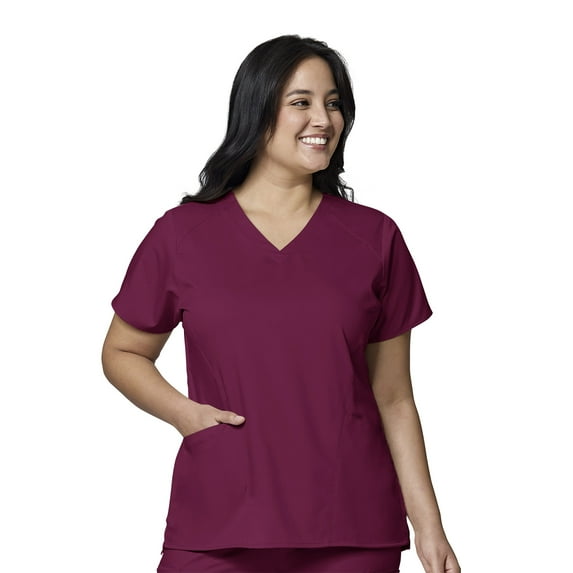 WonderWink WonderWink PRO 6319-Women's Four Pocket V-Neck Scrub Top