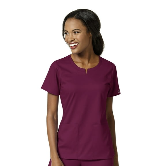 WonderWink WonderWink PRO 6419-Women's 4 Pocket Notch Neck Scrub Top