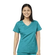 WonderWink WonderWink PRO 6519-Womens 4 Pocket Wrap Scrub Top