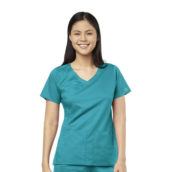 WonderWink WonderWink PRO 6519-Women's 4 Pocket Wrap Scrub Top