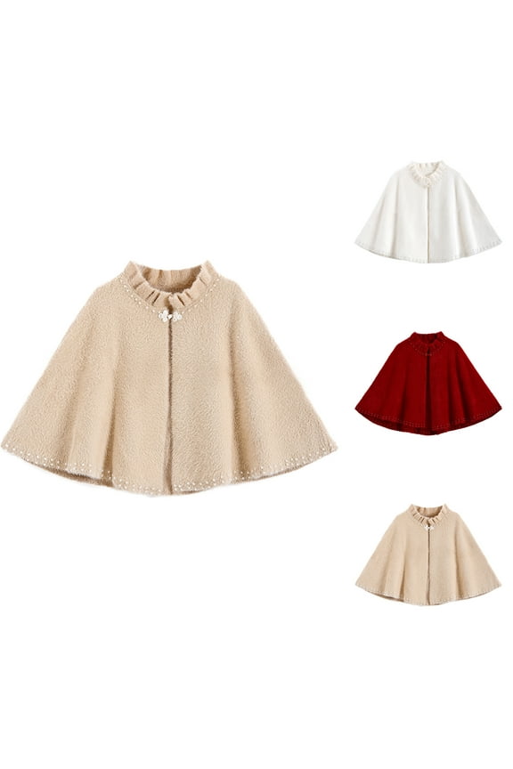 Faux Fur Shawl for Women Winter Fur Coat Wedding Party Wraps Cape for Evening Dresses White One Size